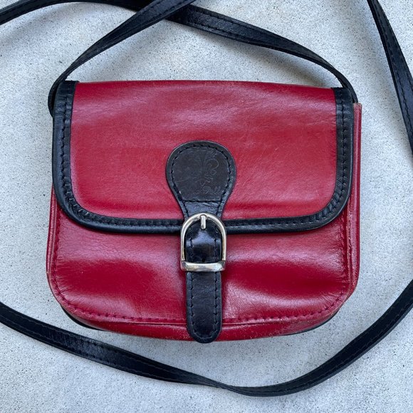 Vera Pelle Made in Italy - Genuine Leather Crossbody - Borse in Pelle - Picture 2 of 8